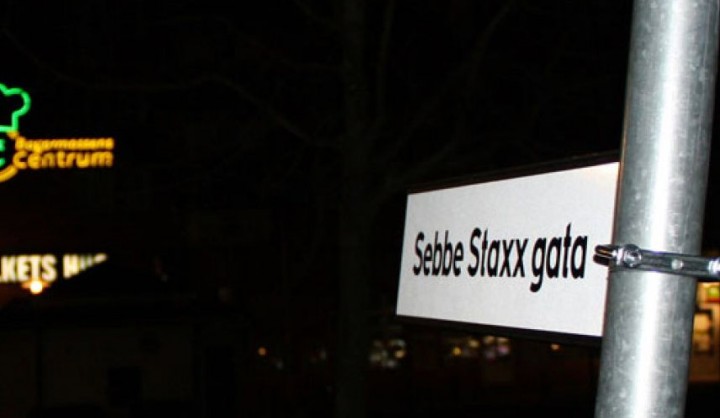 Sebbe Staxx gata, foto/konstnär Tony Lorenzi