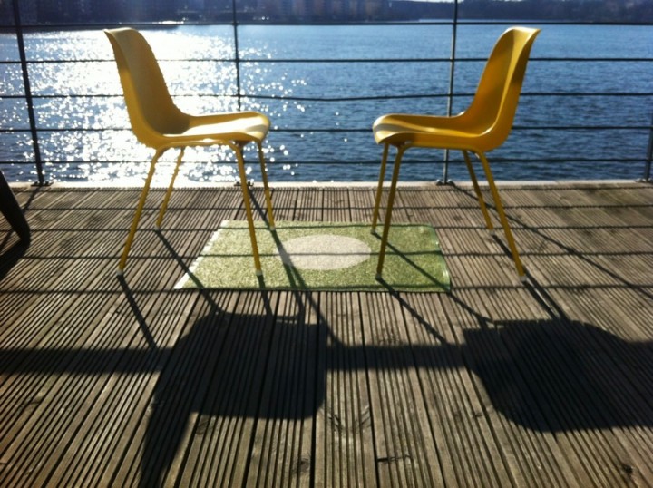 På lördag får Bagarmossen sin första Eye to Eye-installation. (Foto Madeleine Grimhusen)