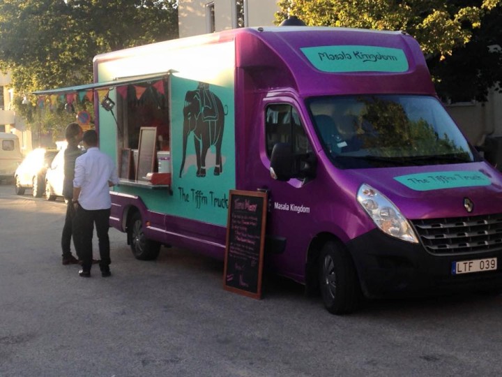 Masala Kingdom, the Tiffin Truck (foto Karin Forsberg, publicerad på Facebook).