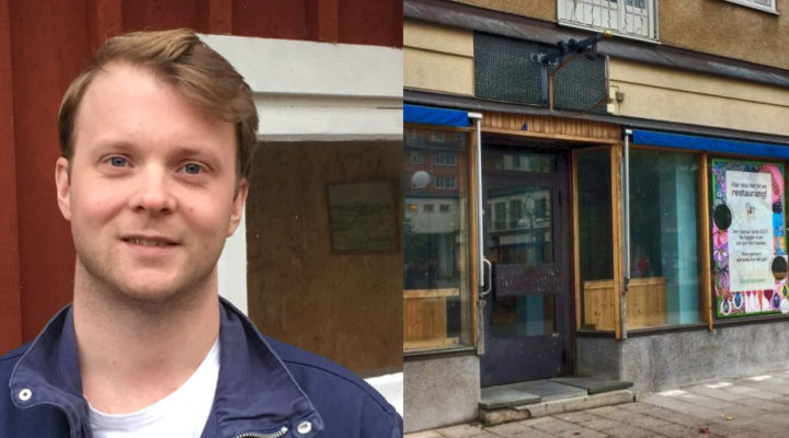 Axel Hansson blir den som öppnar Bagarmossens ny restaurang!